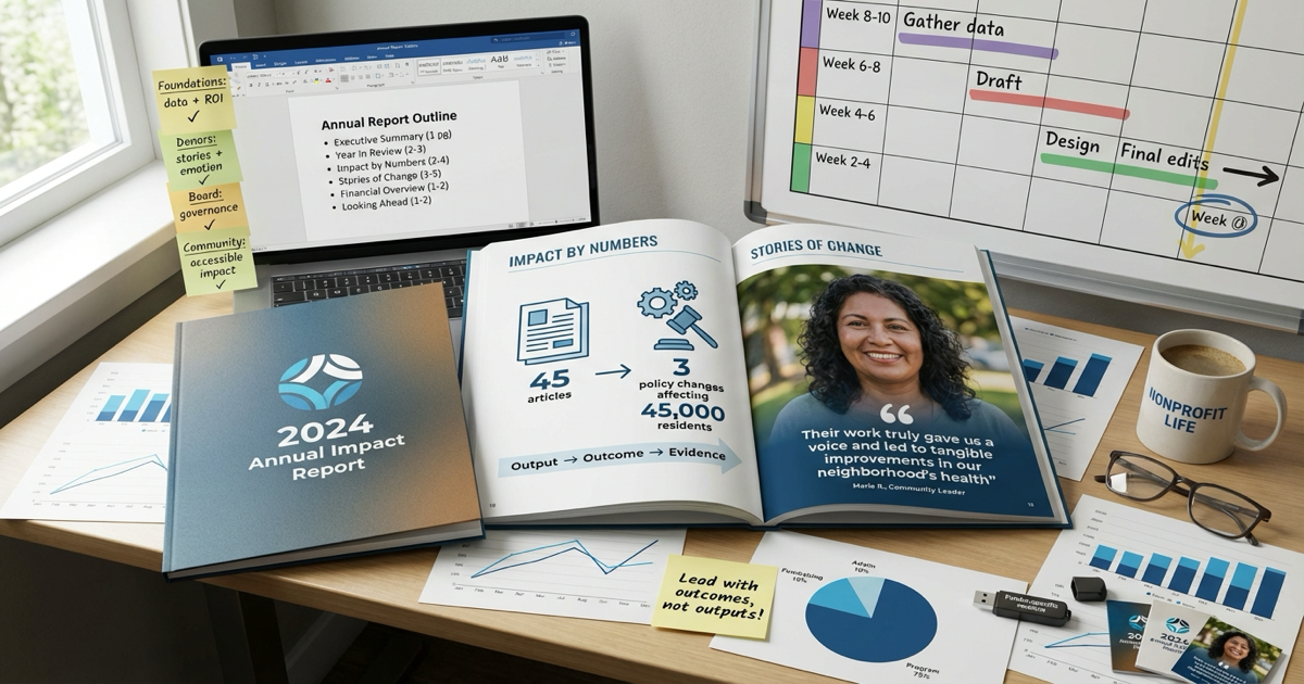 Annual Impact Report Template