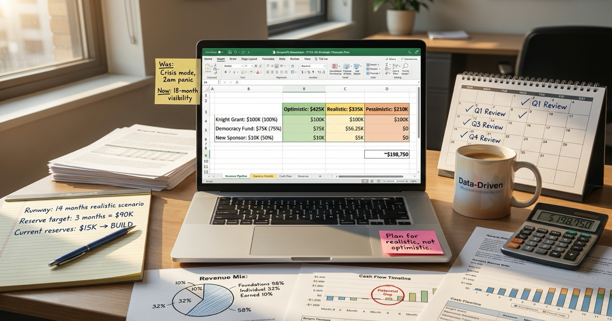 Financial Planning Worksheet for Non-Profit Newsrooms