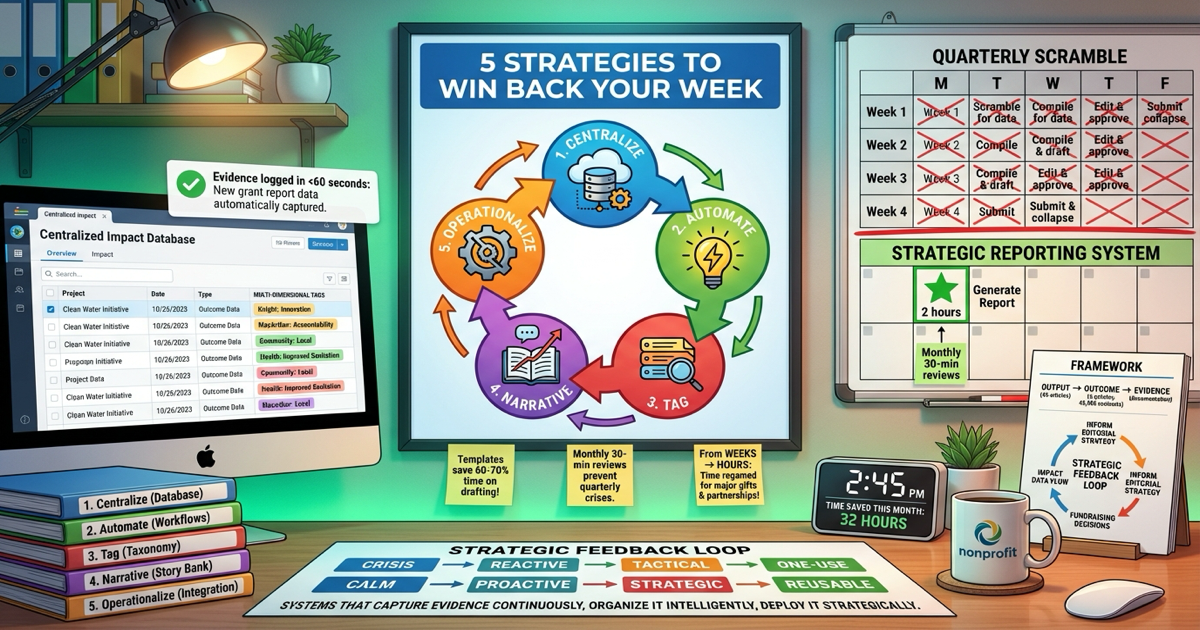 5 Ways to Streamline Your Grant Reporting and Win Back Your Week